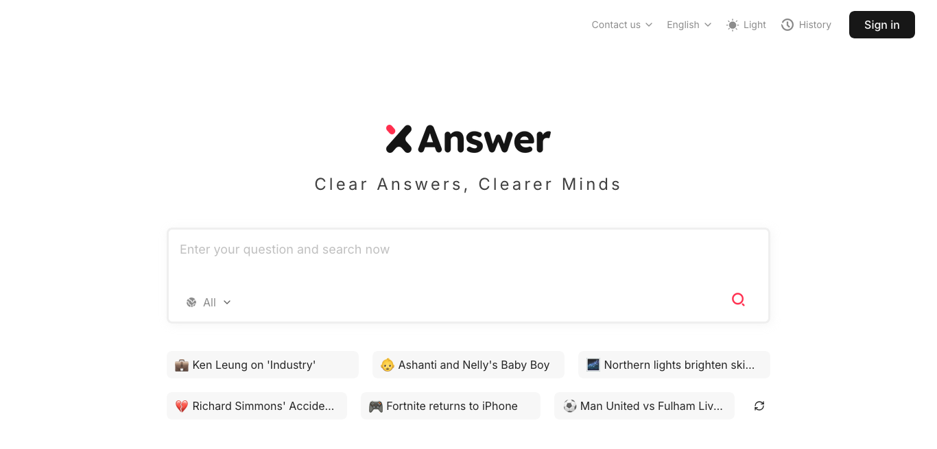 XAnswer