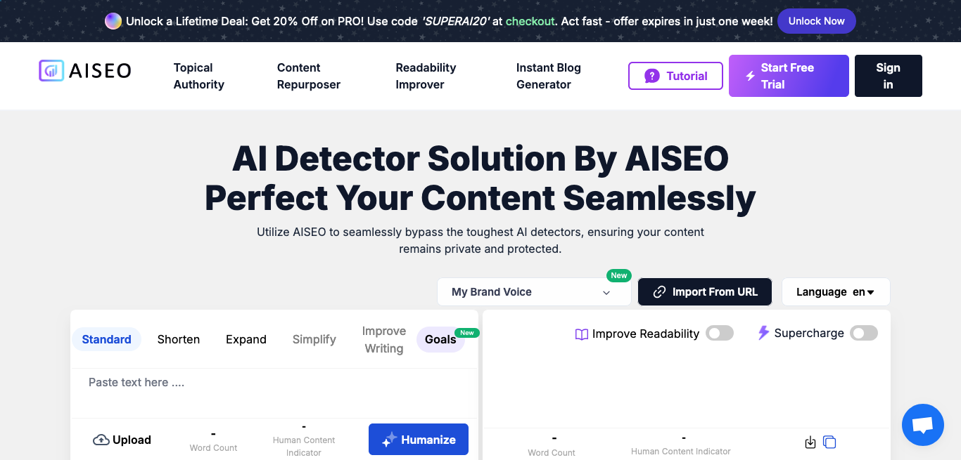 AISEO AI Content Detector