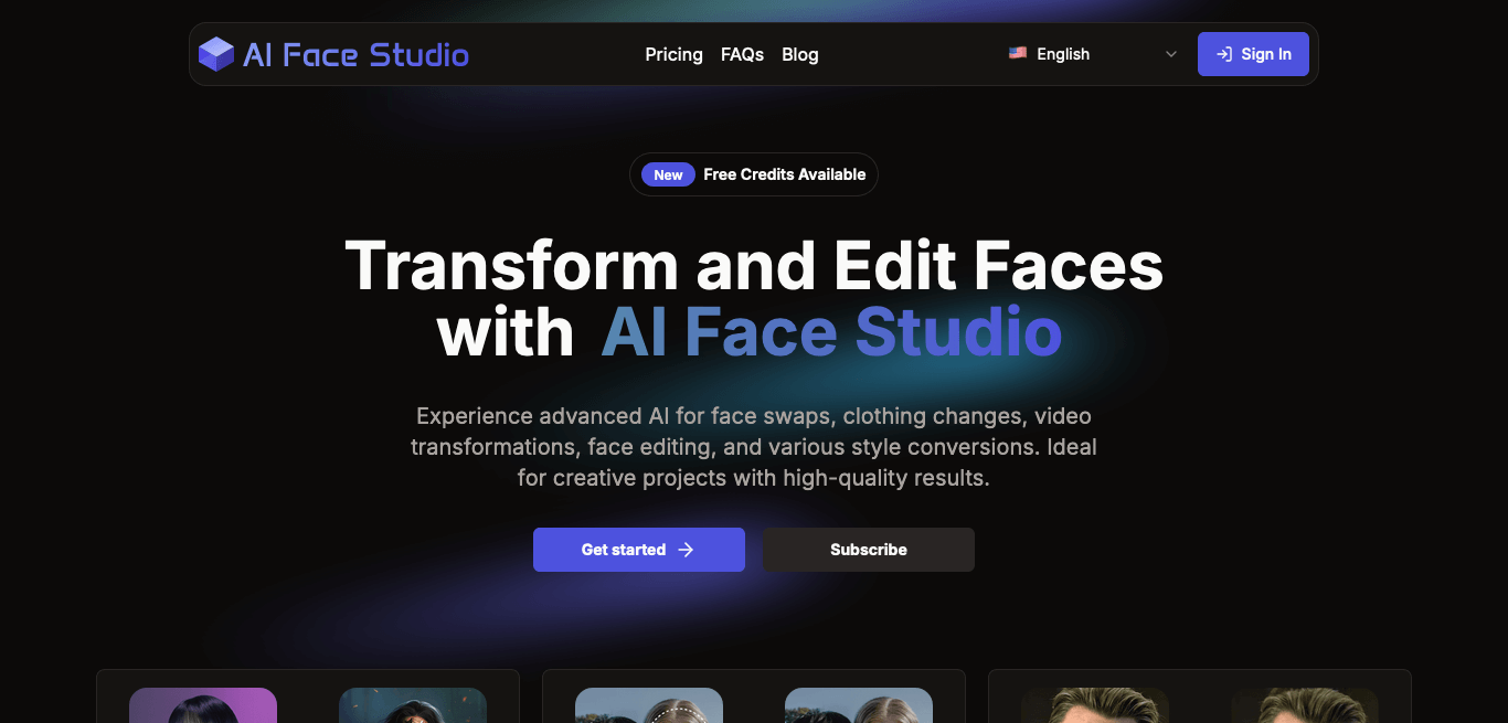 AI Face Studio