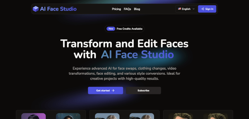 AI Face Studio